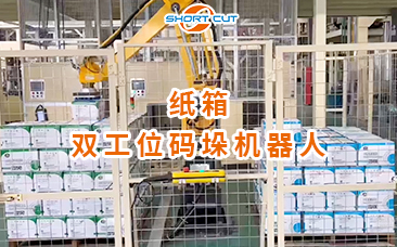 紙箱雙工位碼垛機器人 